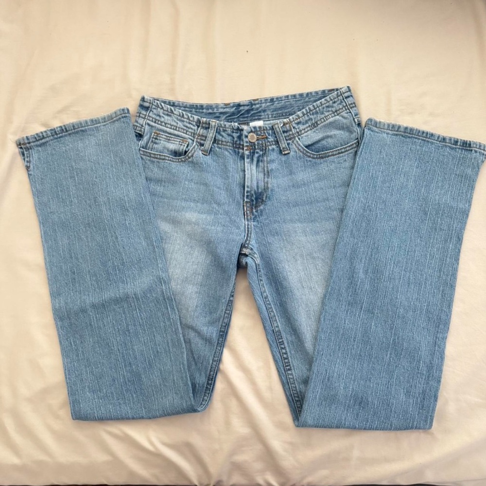 Brandy Melville Light Blue Straight Leg Jeans